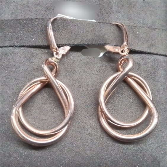 Ohrringe Soprana Gioielleria Dame in Gold OR CERCHI INTRECCIO - OR CERCHI INTRECCIO